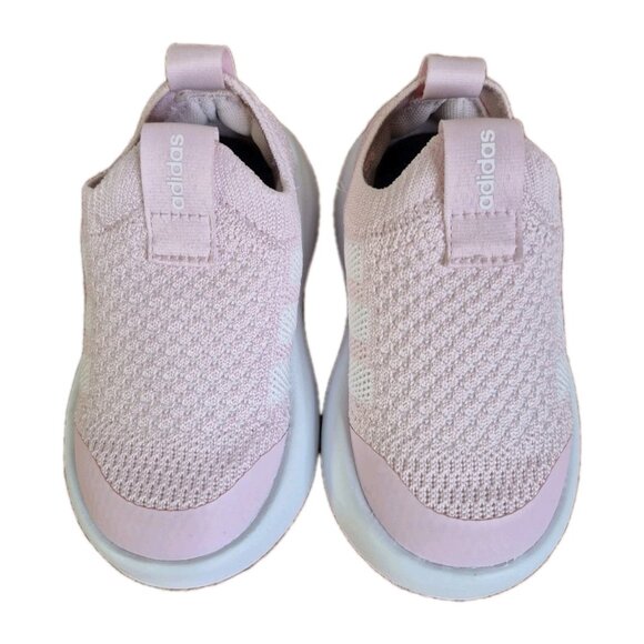 Adidas Bubble Comfy Slip-On Sneaker Girl Toddler 7K Pink - Picture 1 of 9
